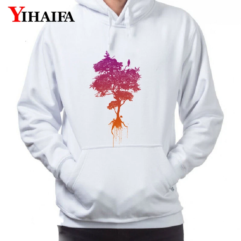 

New Screw thread Cuff Funny Hoodies Sweatshirt Hip Hop Streetwear Hoodie Men bluzy Print Creative Graphics Coat Pullover