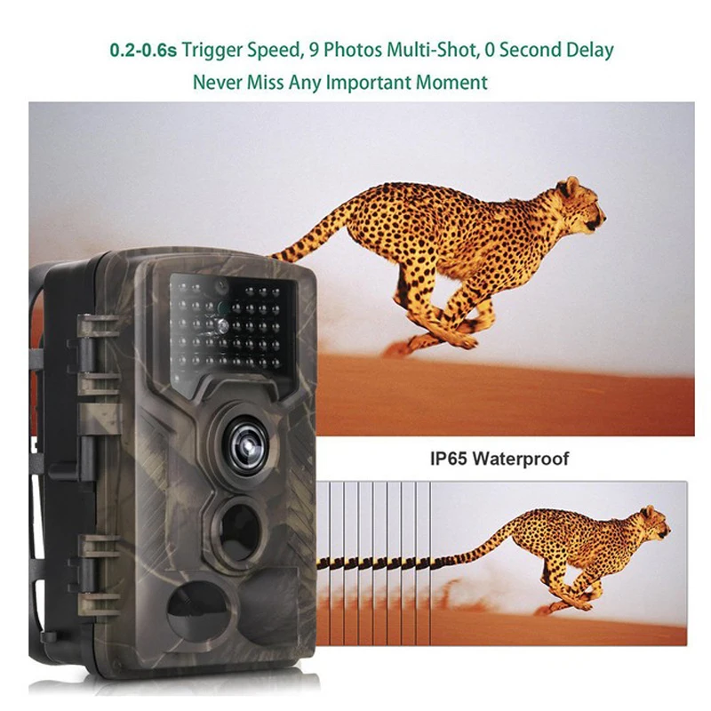 

Hunting Camera HD 1080P Infrared Trace Night Vision Waterproof Trail Camera for Outdoor ING-SHIPPING