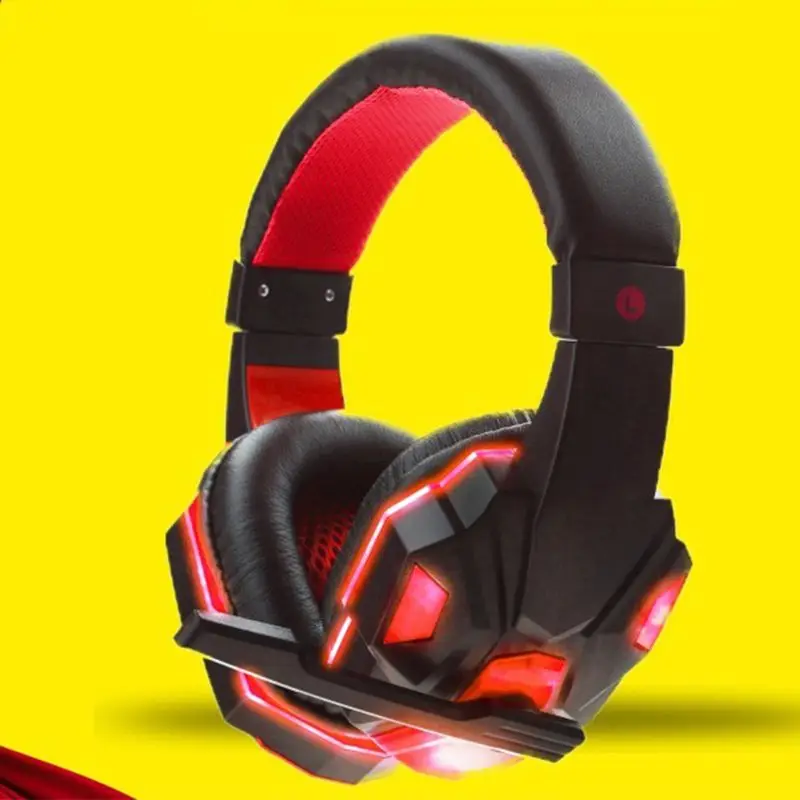

Game Headphones 3.5mm Stereo Surround Headset Earphone Wired with Microphone E65A