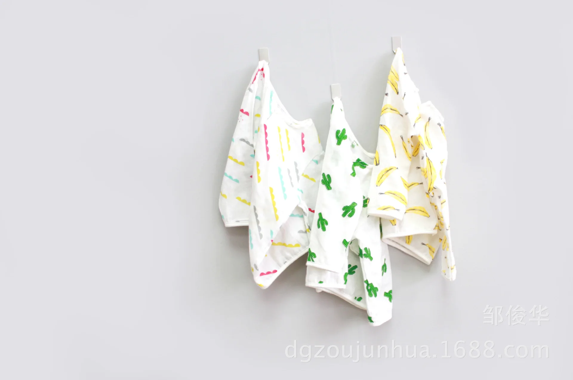 pin xia стиль Детская домашняя одежда набор INS-хлопок ультра-удобное дышащее Марлевое нижнее белье