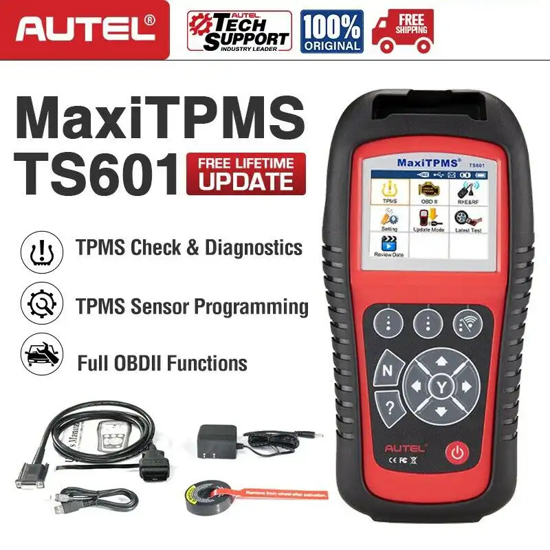Autel MaxiTPMS TS601 OBD2 OBDII Scanner TPMS Tire Sensor Diagnostic Reset Tool