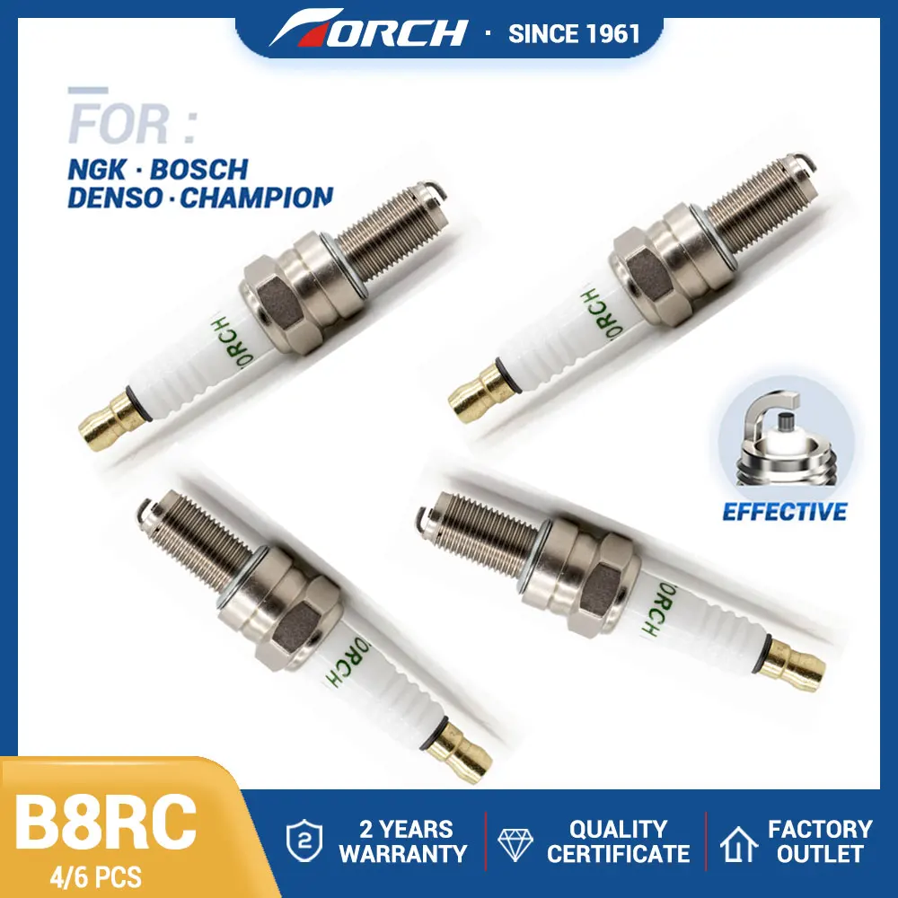 Запасные свечи зажигания для мотоцикла B8RC замена зажифонарь ния UR2CC Denso IU24 Stk 1275 CR8E