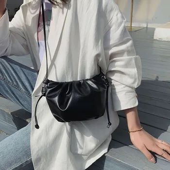 

Lovely Mini Purple Bag Soft Small One Shoulder Bag Vintage Bag For Women 2020 summer New Fashion Bag Small Messenger Bag #50