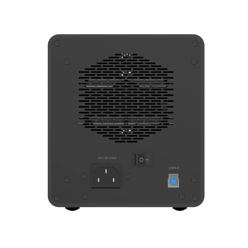ORICO алюминиевый 4 bay 3,5 дюймовый корпус HDD USB3.0 для SATA HDD вспомогательное устройство 64 ТБ HDD док-станция для портативных ПК