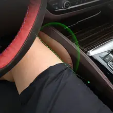 Airspeed кожаная Универсальная автомобильная подушка для ног наколенник поддержка подушки протектор для BMW E46 E39 E60 E90 E36 F30 F10 F20 аксессуары