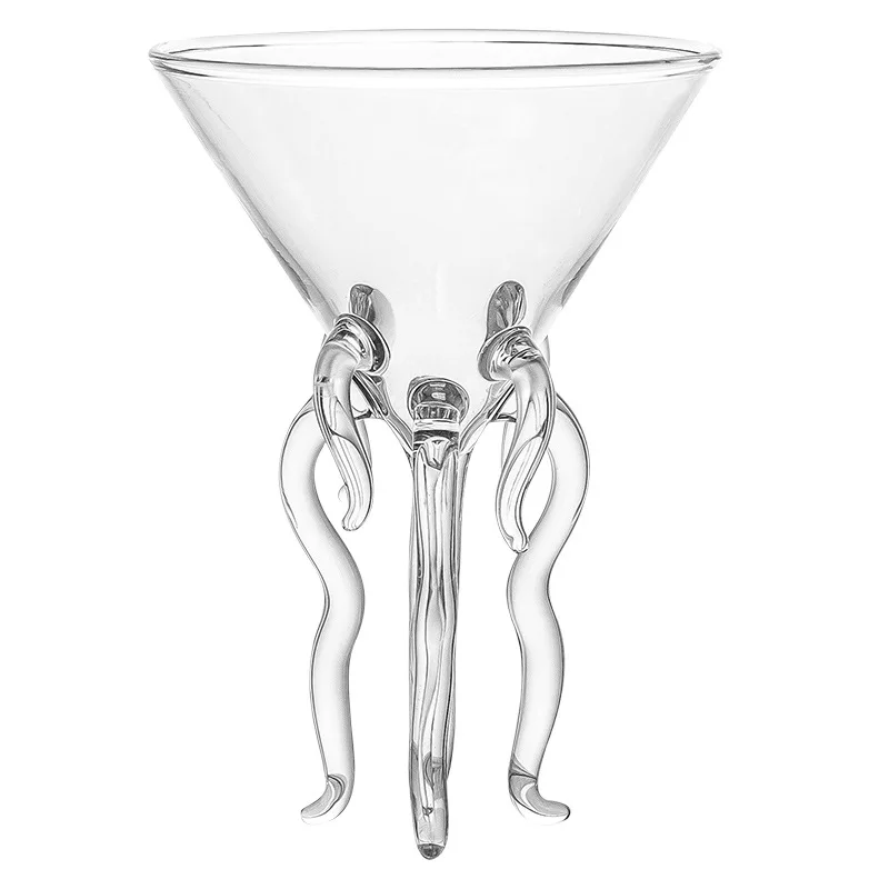 Skeleton Martini Glass