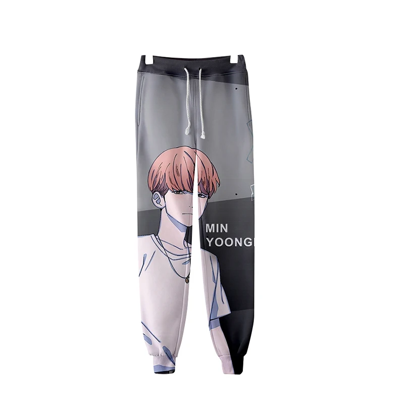 Новая мода Save Me Kpop 3d Jogger шаровары хип хоп мужские и женские длинные свободные брюки повседневные Homme 3D фитнес брюки спортивные брюки 4XL