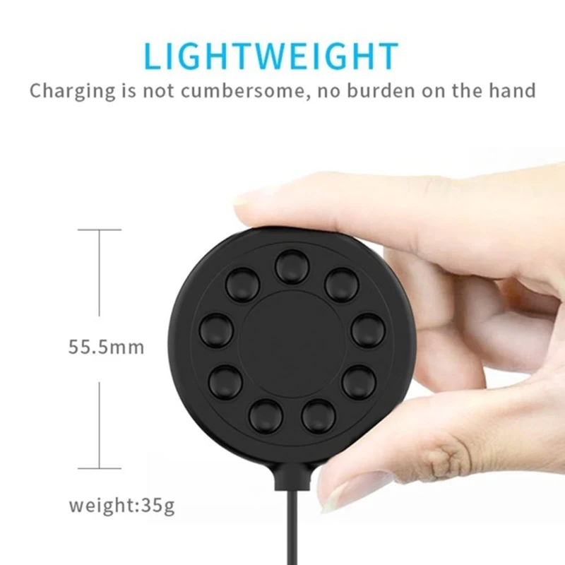 New Wireless Chargers Quick Charge Automatic Power Off Magnetic Sucker Adapter For iPhone Samsung XIaomi Wireless charger