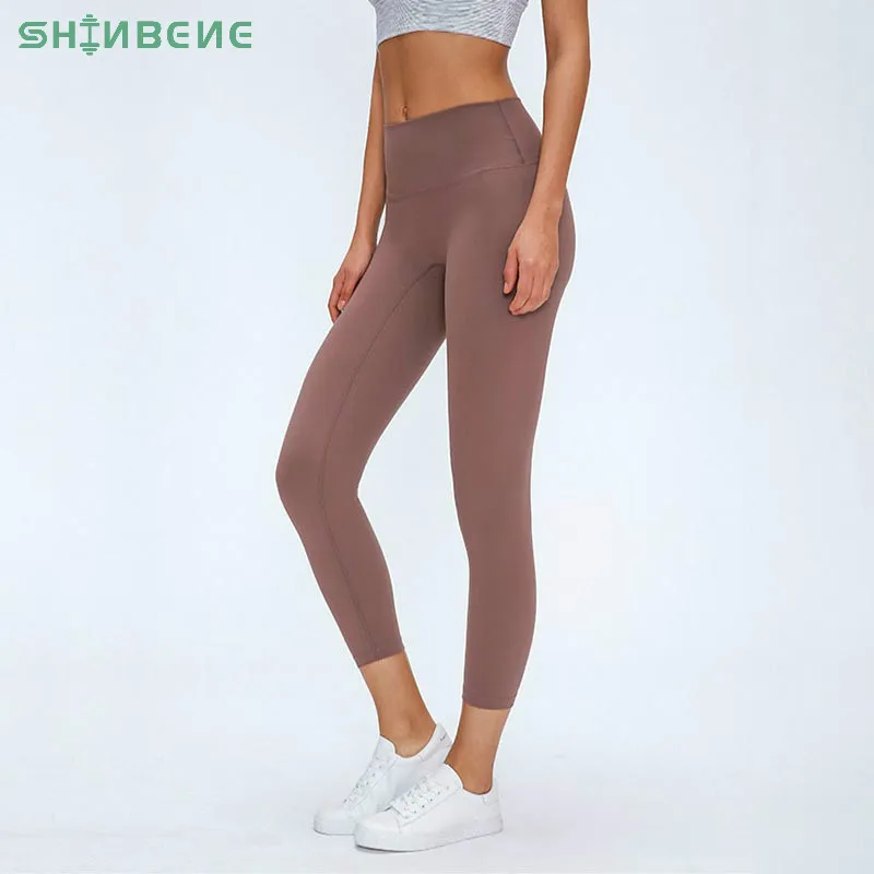 SHINBENE Classical 3.0Version NO CAMEL TOE Sport Fitness Capri Pants Women Naked-feel Squatproof Camo Gym Yoga Cropped Tights SHINBENE Classical 3.0Version NO CAMEL TOE Sport Fitness Capri Pants Women Naked-feel Squatproof Camo Gym Yoga Cropped Tights