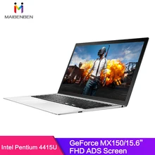 Ноутбук MaiBenBen XiaoMai 5 Pro для бизнеса Intel 4415U+ MX150, графическая карта/8 ГБ ОЗУ/256 ГБ SSD+ 1 ТБ HDD/15," ADS