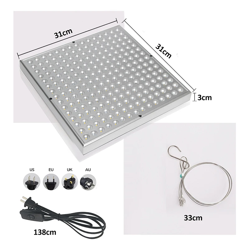 1000W LED Grow Light Full Spectrum 3500K Phyto Lamp Phytolamp For Plant Growing For Flowers Bloom Indoor Grow Tent Box Room Leds