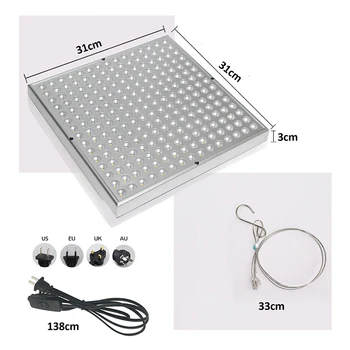 

1000W 3500K LED Grow Light Full Spectrum Phyto Lamp Phytolamp For Plant Growing For Flowers Flowering Indoor Grow Tent Box Room