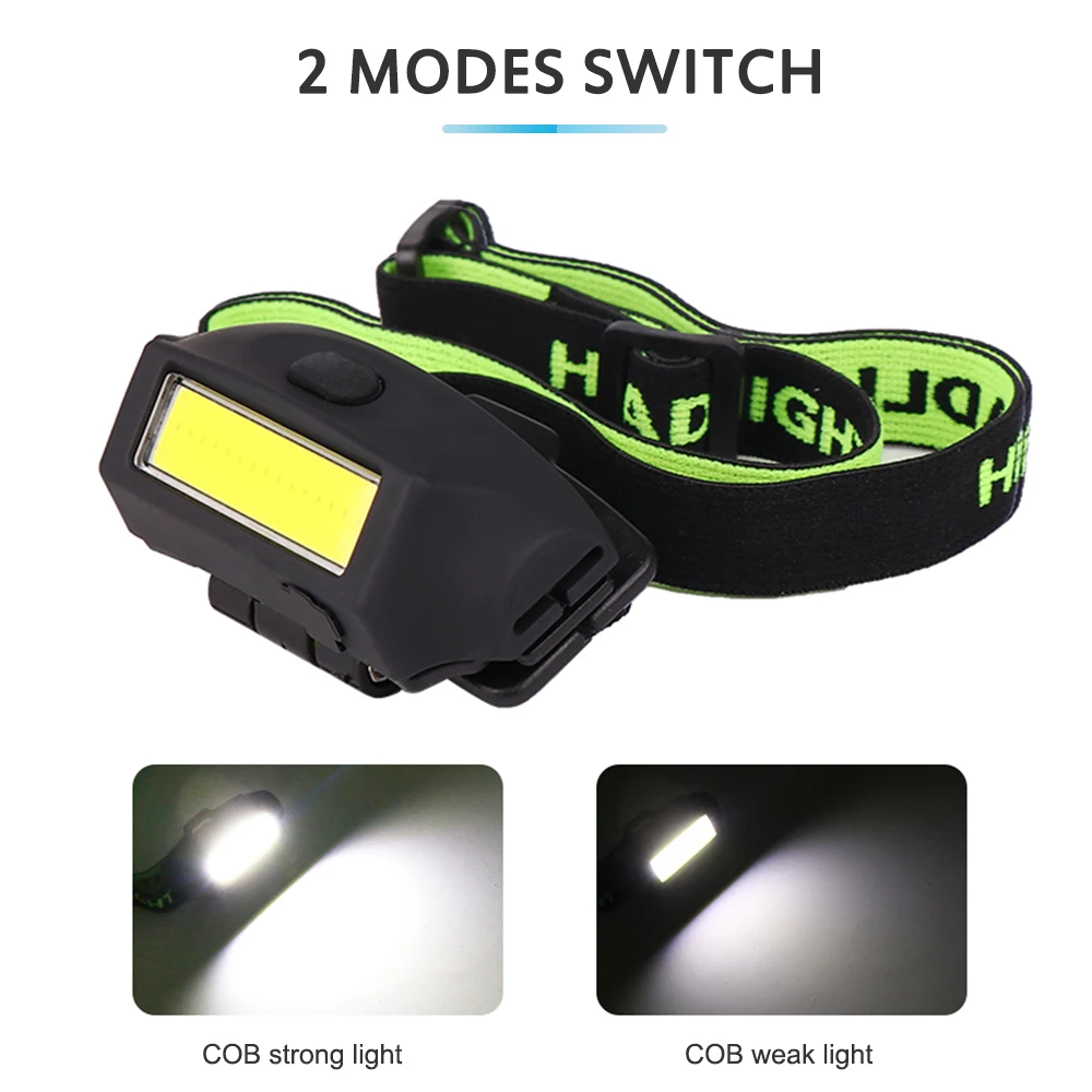 Mini COB LED Headlamp Work Light 3 Modes Waterproof Headlight Head Flashlight Torch Lanterna For Outdoor Camping Night Fishing Mini COB LED Headlamp Work Light 3 Modes Waterproof Headlight Head Flashlight Torch Lanterna For Outdoor Camping Night Fishing