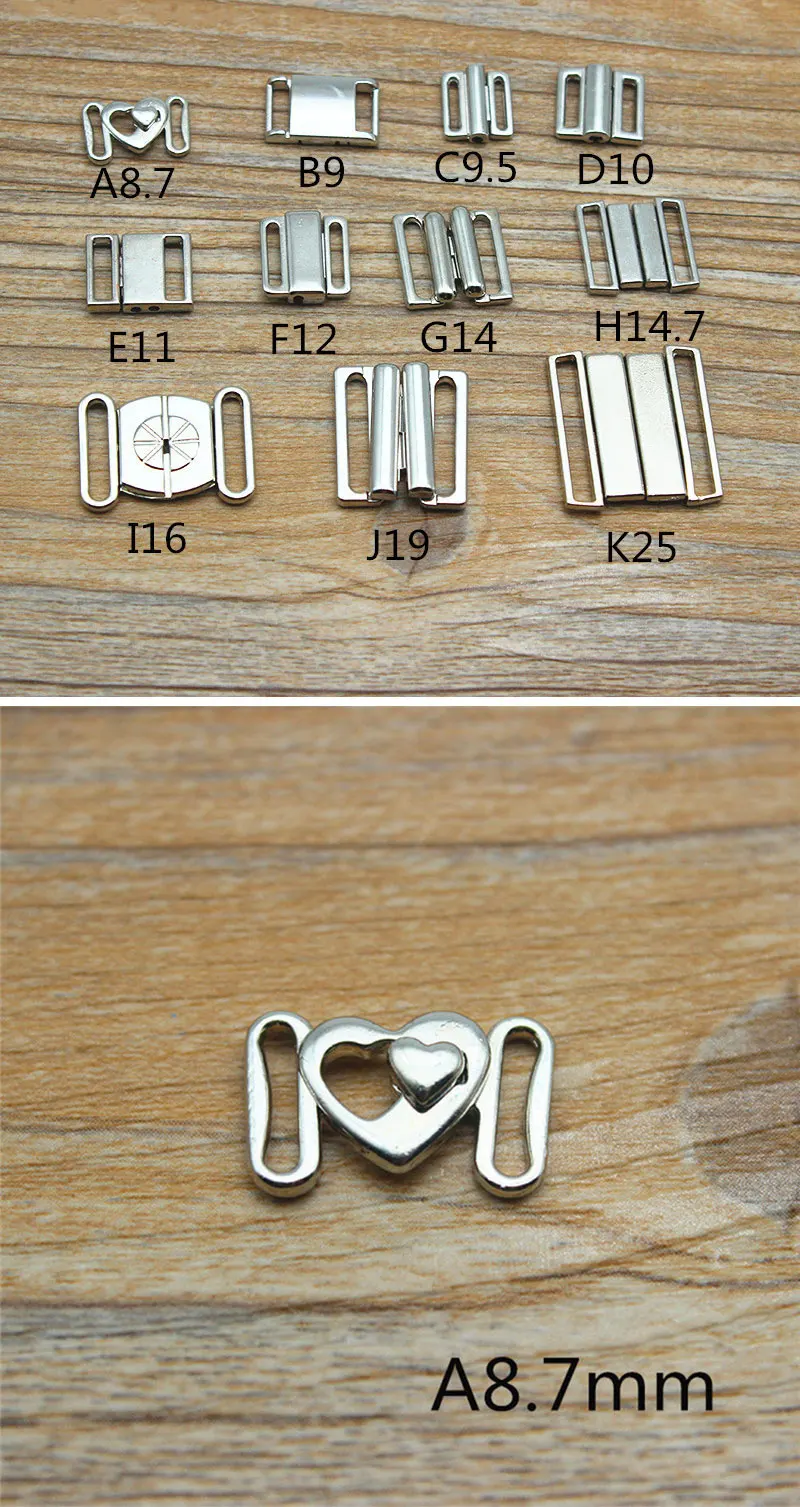 Metal Clasp Accessories Sewing  Clasp Accessories Bras Sew - 10pcs/lot  9mm-25mm - Aliexpress