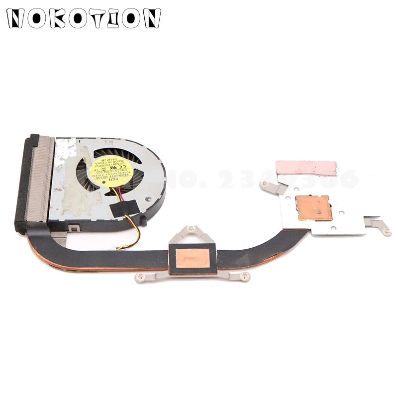 NOKOTION CN-0WX8FF 0WX8FF WX8FF радиатор для Dell Inspiron 14 3421 5421 Процессор Вентилятор охлаждения GPU радиатор
