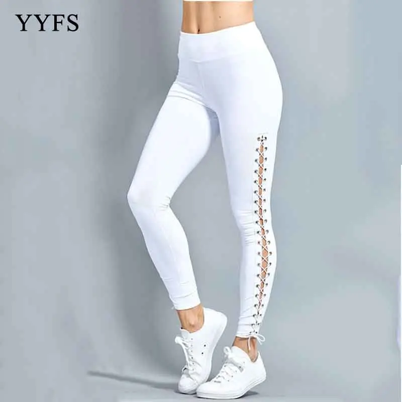 

2019nuevos pantalones de tubo de Cintura Alta para Mujer otoсo Negro Leggings pantalones elбsticos para Mujer ropa de moda Femen