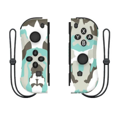 camouflage ДЛЯ NS Joy-Con(L/R) Беспроводные bluetooth-игровые контроллеры, красный синий джойстик для геймпада, джойстик для Nintendo Switch Console - Цвет: camouflage
