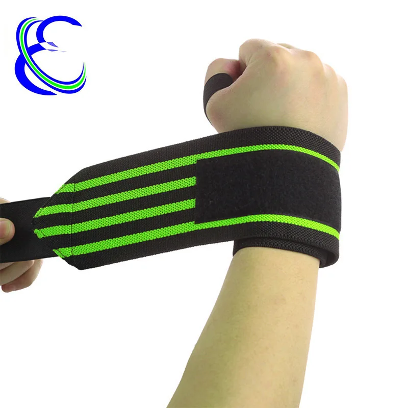 

New Style Pressurized Pressure Velcro Wrist Protector Bandage Cloth Multi-color Selectable Weight Lifting Wrist Protector Athlet