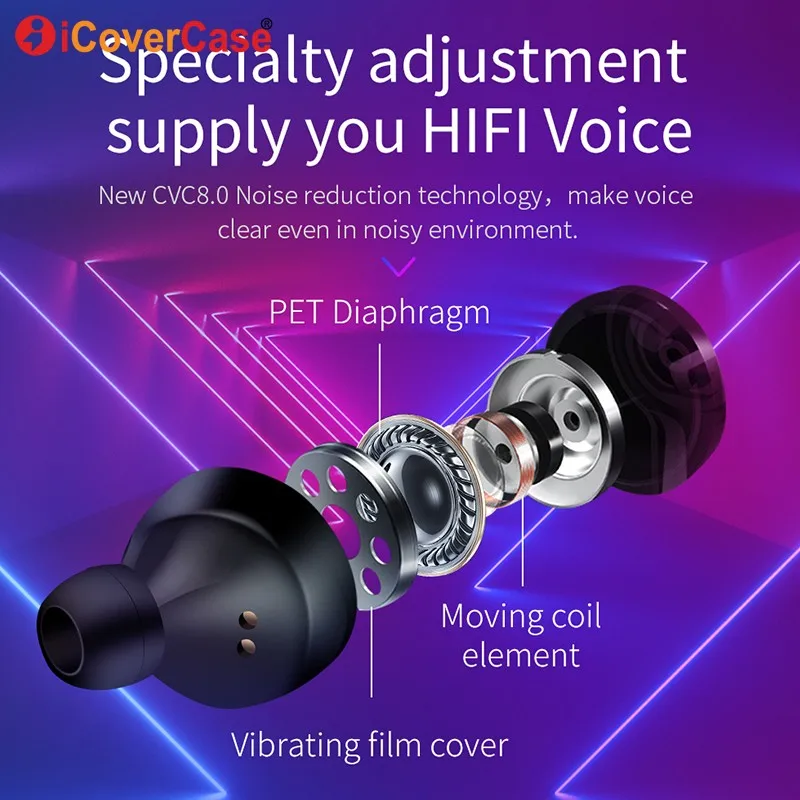Wireless Headphone Earbud For iPhone 11 Pro Max 11 pro 11 X XR XS Max 8 plus Twins Bluetooth Earphones with Charging Box and Mic