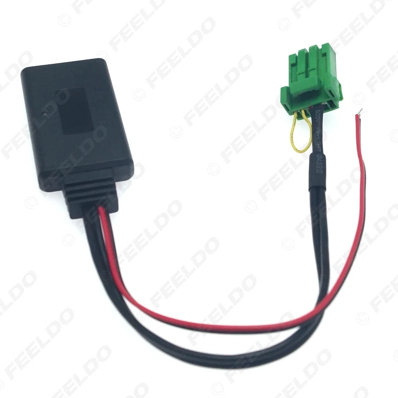 FEELDO 1 шт. автомобильный беспроводной HIFI модуль Bluetooth 6Pin AUX кабель адаптер для Honda Acura RDX Tsx MDX Csx