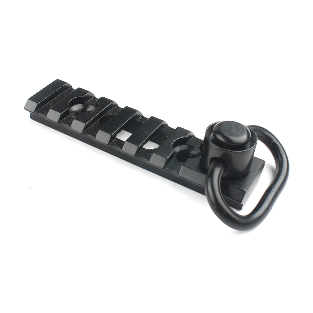 Тактический Keymod Rail Mount Picatinny Weaver Sections 6/8 Слоты крепление база с QD Слинг поворотный