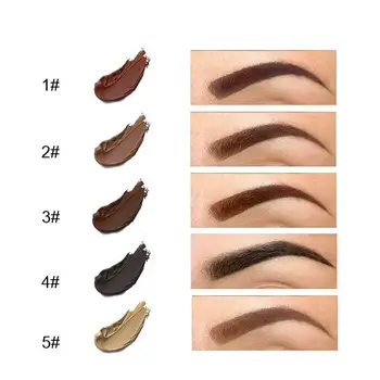 

2V Minimum20,5Colors Tint Makeup Waterproof Eyebrow Dye Cream Can Private Label Custom Logo If Meet Minimum Wholesale Cosmetics