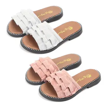 

Baby Girls Slippers Children Flip Flops Child Shoes Kids Indoor Beach Slippers 24BE