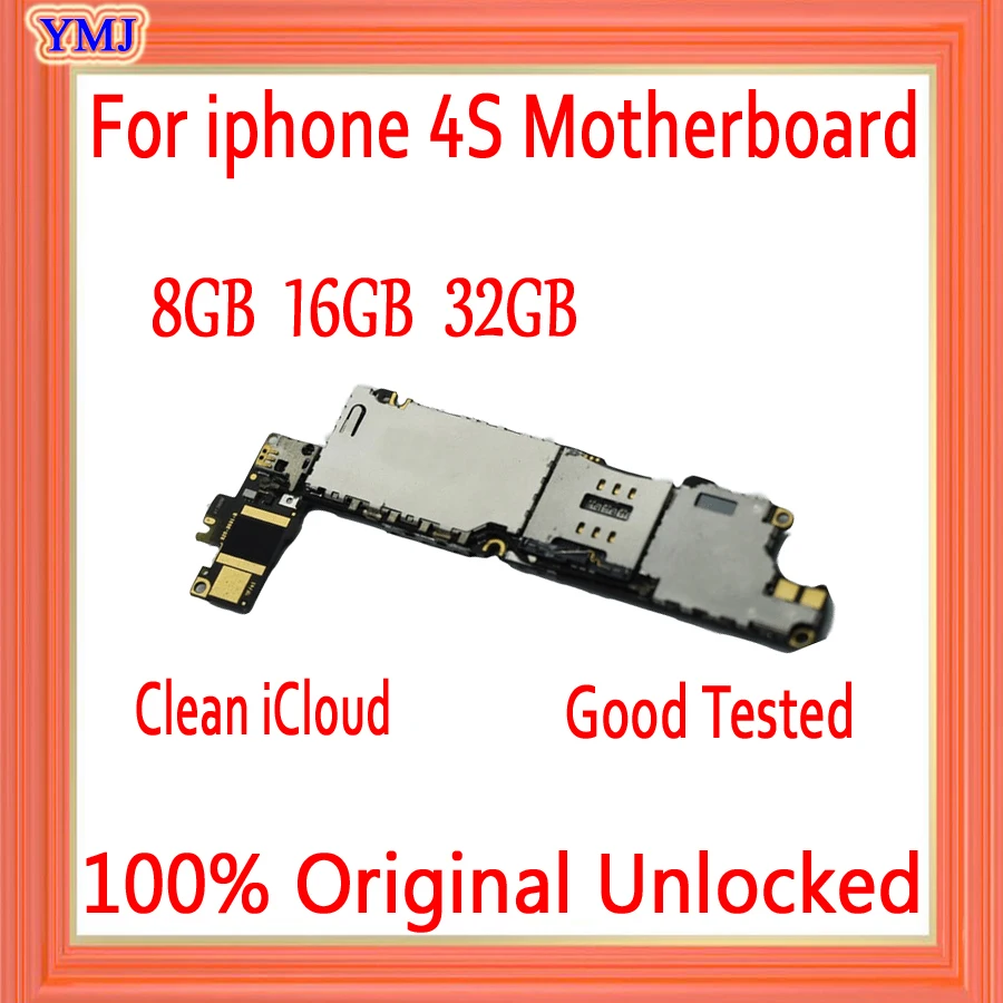 Материнская плата для iphone 8 ГБ/16 ГБ/32 ГБ с системой OS оригинальная