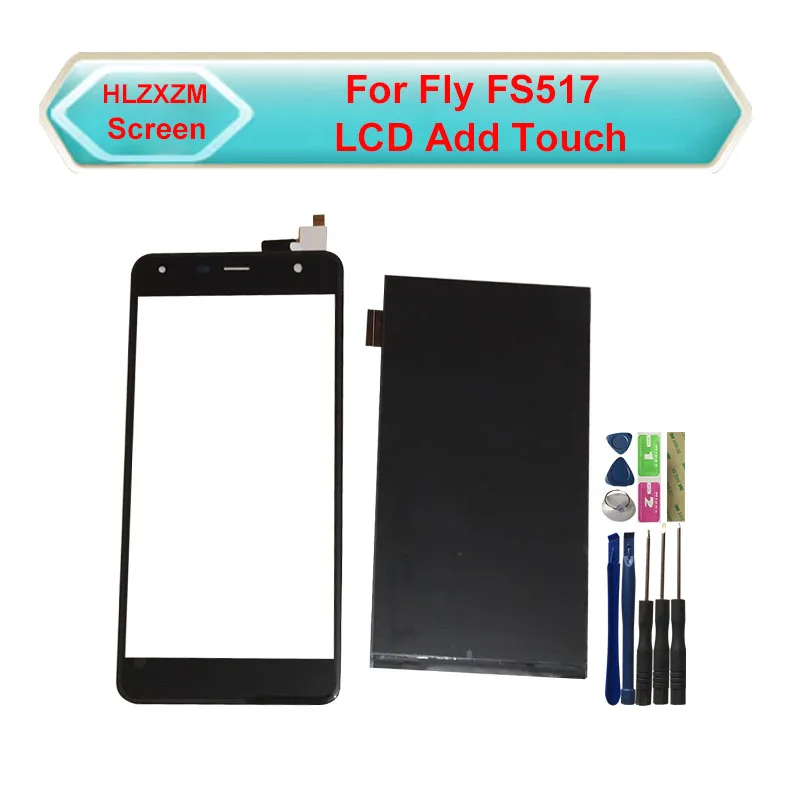 Для Fly fs517 cirrus 11 FS 517 ЖК-дисплей кодирующий преобразователь сенсорного экрана в