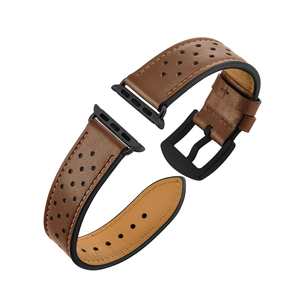 Кожаный ремешок для apple watch Band 4 42 мм/38 мм 3 iwatch band 44 мм/40 мм correa apple watch 4 браслет ремень 2 1