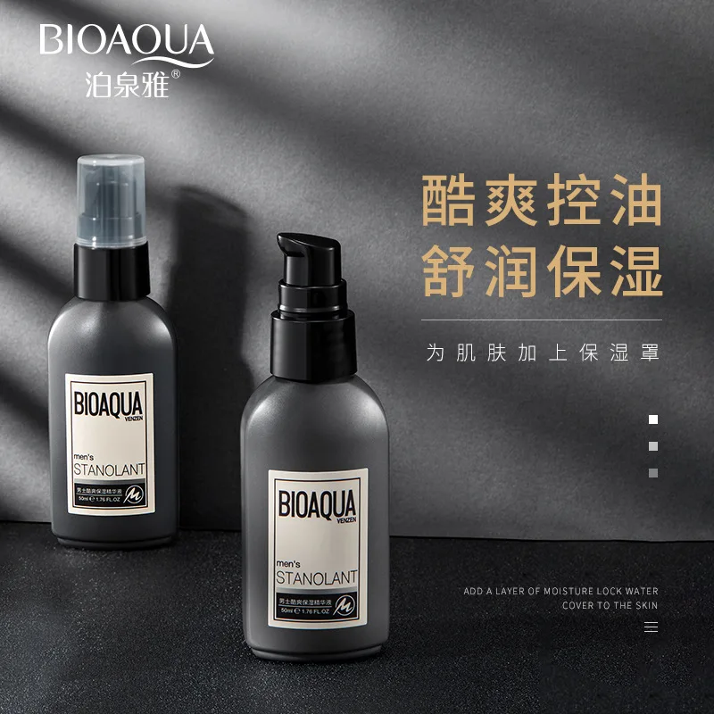 

Bioaqua Man and cool moisture essence liquid filling water moist salubrious oil-control essence of contractive pore concentrate