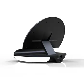 

Alarm Clock Wireless Charger 10w QI Fast Charging Multi-functional Room Office Bedroom for IPhone 8 Plus FOR Samsung Xiaomi IX99