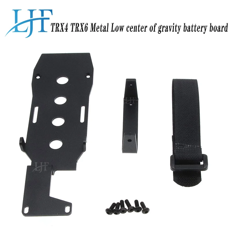 

Металлическая аккумуляторная плата с низким центром тяжести, модифицированные аксессуары для 1/10 RC Crawler TRX4 TRX6 Axial SCX10, детали для обновления автомобиля, 1 комплект