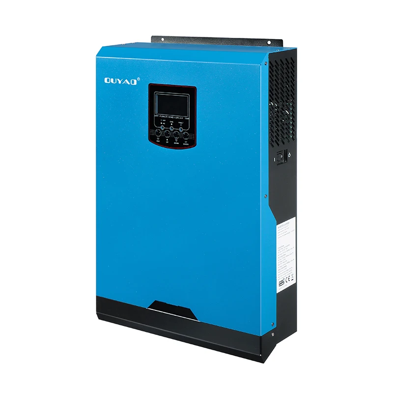 Горячая Распродажа, гибридный солнечный инвертор 3200w 24v 230vac mppt Солнечный контроллер инвертор - Цвет: Синий