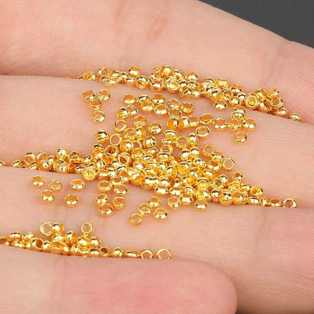 Crimp Beads Bronze Jewelry, Crimp Beads Jewelry Making