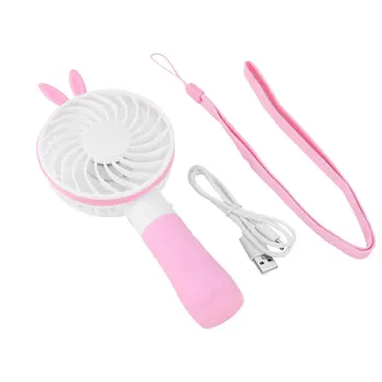 

Cartoon small bear handheld mini fan usb portable fan desk rechargeable air conditioner for Student best gift