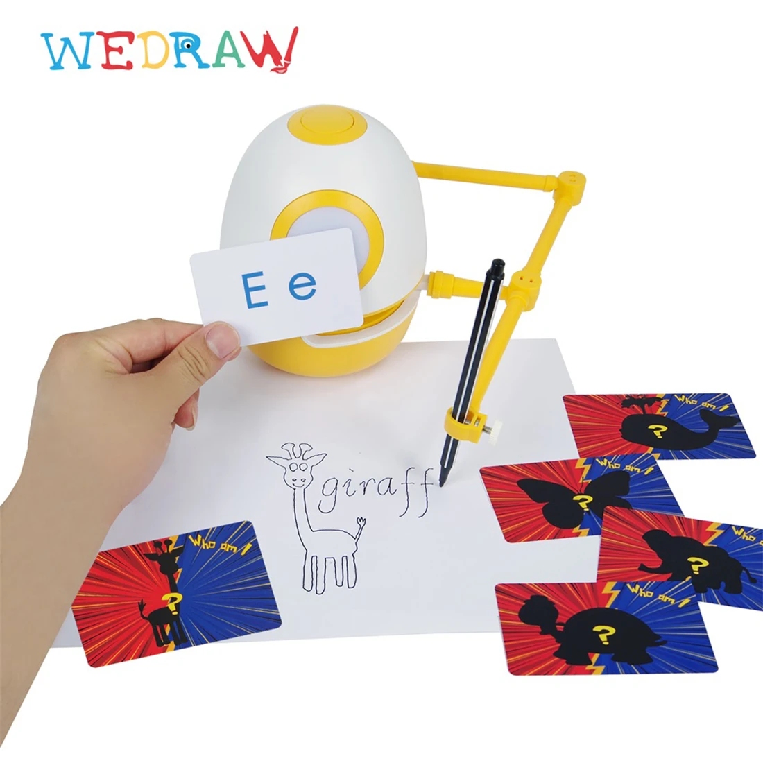 Wedraw Eggy детей Индуктивный интеллект Рисование робот гений комплект раннего обучения Развивающие технологии игрушки подарок