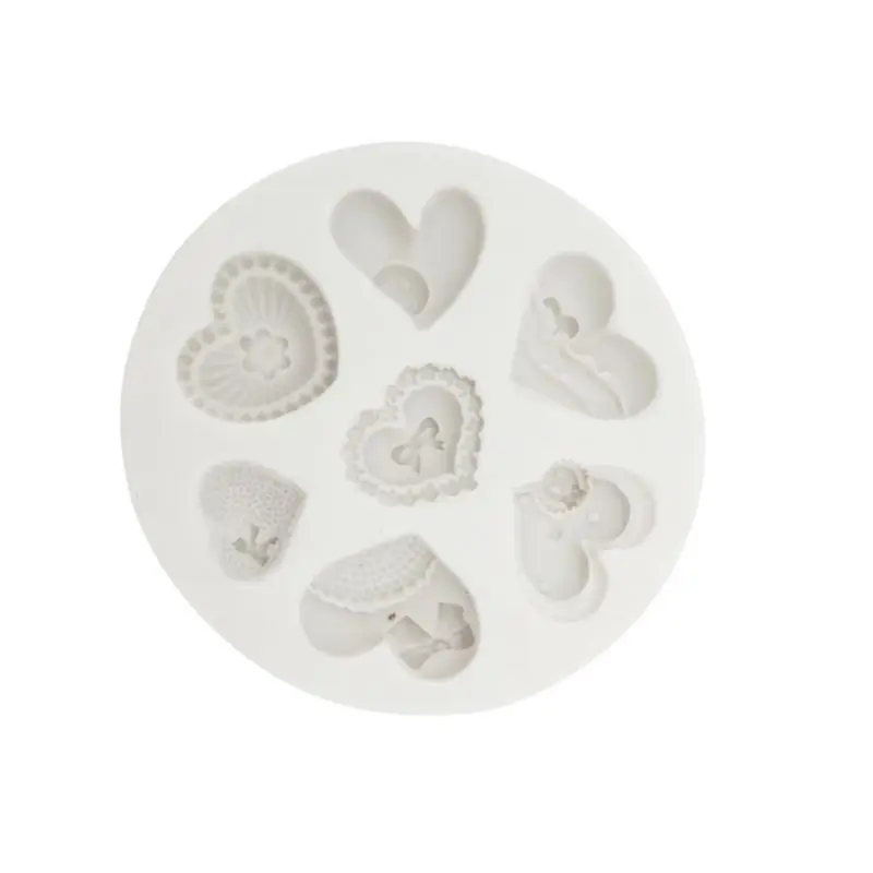 Silicone Mold DIY Baking Fondant Chocolate Cake Decoration Making Epoxy Molds - Цвет: 3
