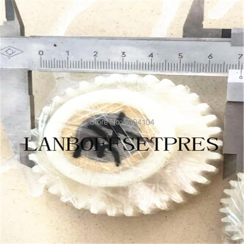 LANBOFFSETPRESS Komori машина шестерни 34 зубьев 71x21x28 мм пластиковые шестерни для komori печатные машины