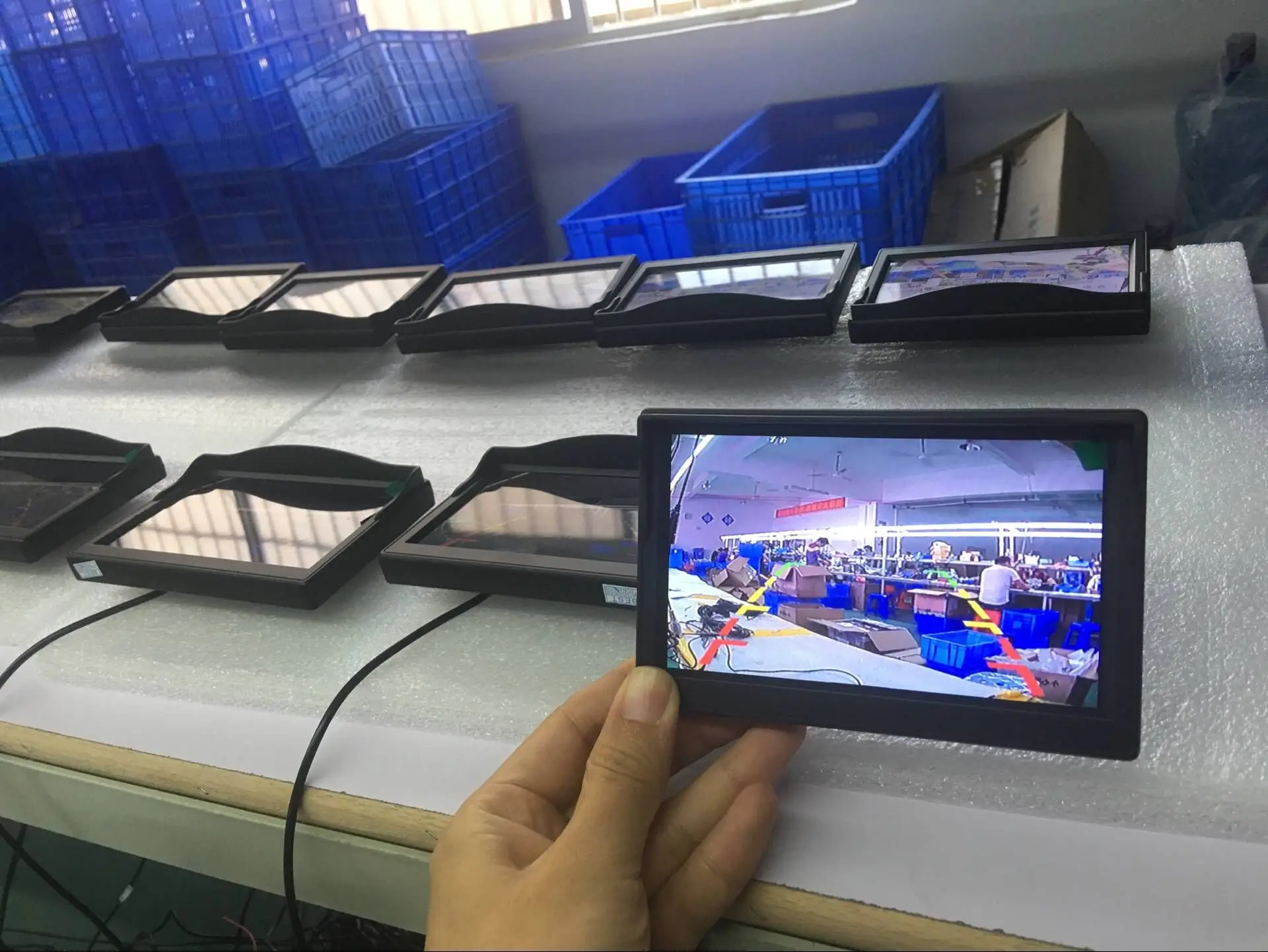TFT lcd 5 дюймов Автомобильный монитор для грузовика автобуса 2,4G беспроводной с 18 ИК светодиодный ночного видения заднего вида камера 12 V-24 V