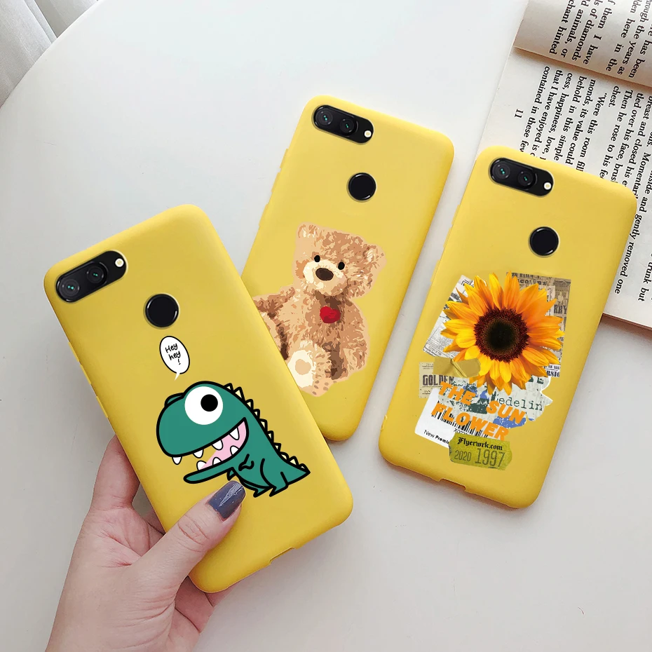 Silicone Cartoon Ultra Thin Matte Phone Case - Soft Protective Cover