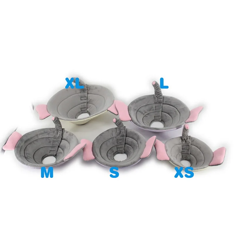 Животное Собака Анти-укус шеи воротник круглый милый защитный чехол заживляющий воротник