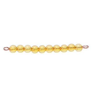 

Materials Golden Beads Mathematics Teen Bead Chain Toy Early Educational Training Learning Gift