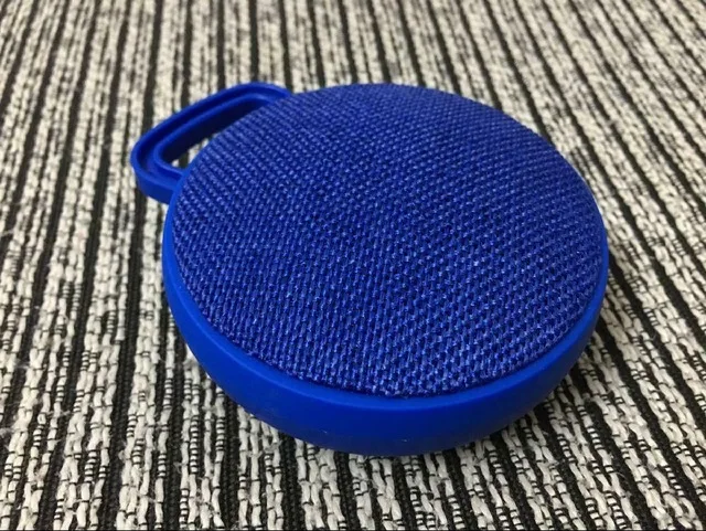 Мини портативный Bluetooth динамик беспроводной супер бас стерео динамики с USB открытый домашний музыкальный динамик для мобильного телефона планшета - Цвет: Синий