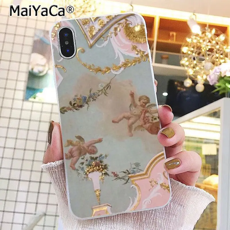 A14 MaiYaCa Винтажный чехол для телефона с изображением райского ангела для iphone 11 Pro 11Pro MAX 8 7 6 6S Plus X XS MAX 5 5S SE XR 10 Capa - Цвет: A14