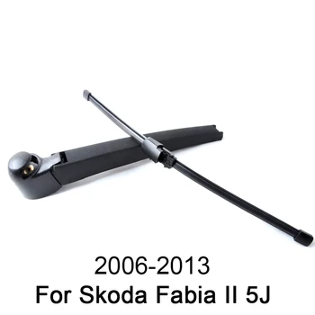

TEXTTAL 13'' Rear Wiper Arm And Blade For Skoda Fabia II 5J 2006-2013 High Quality Natural Rubber Auto Car Accessories