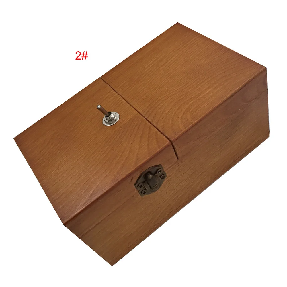 Electronic Useless Box Wooden Boy Girl Kid Interesting Pastime Machine Stress Reduction Funny Toy Desk Decoration Gifts BJStore