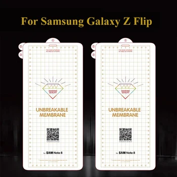 

50pcs Unbreakable Membrance Hydrogel Film Screen Protector For Samsung Galaxy Z Flip S20 Ultra S10 Plus Note 10 A51 A71 A81 A91