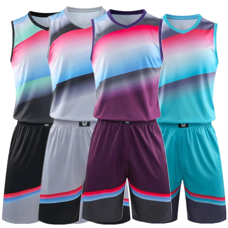 rainbow basketball jersey