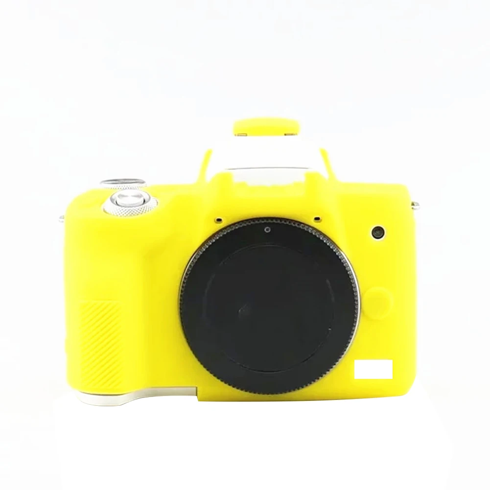 Силиконовый противоударный Модный водонепроницаемый чехол для камеры с защитой от царапин, мягкий чехол для Canon M6 M10 M50 - Цвет: Yellow M50